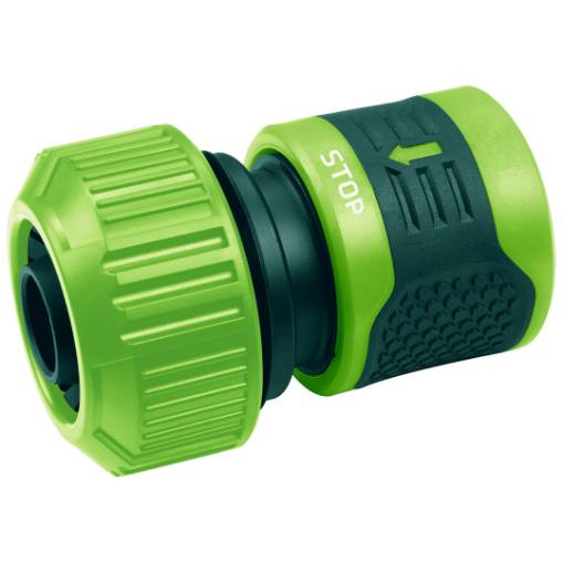 Stop connector 3/4", bimaterial