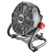 Battery and mains powered fan, Energy+ 18V