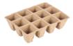 Small peat seed pots (3x4 holes) 16 x 12 x 4.5 cm, 5 pcs
