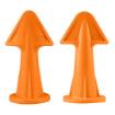 Silicone spatulas 2 pieces, 6.5R, 10R