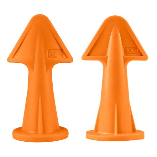 Silicone spatulas 2 pieces, 6.5R, 10R
