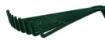 Hand tool set 4 pcs plastic (rakes, claws, shovel, hoe/claws)
