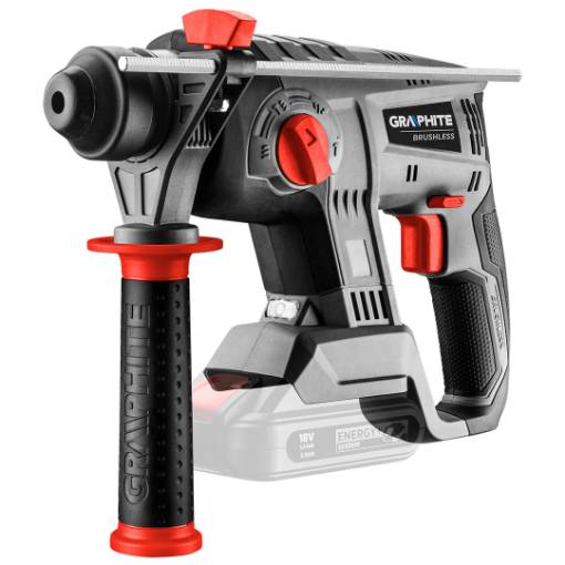 Cordless brushless rotary hammer drill, Energy+ 18V, Li-Ion, 2.2 J, without battery