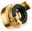 Brass quick coupler with female thread 1 1/4"