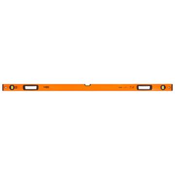 Aluminium spirit level S 400, 3 vials, 2 handholds, 150 cm