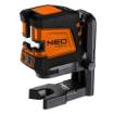 Laserlood roheline H+V 20m, ± 0,3 mm/m,3xAA reguleeritava kõrgusega magnetkinnitus, vutlaris