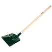 Sand shovel, wooden handle, straight
