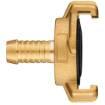 Brass quick coupler for hose, 1/2"