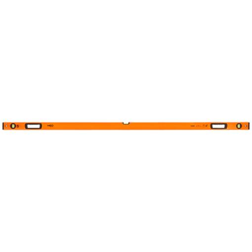Aluminium spirit level S 400, 3 vials, 2 handholds, 200 cm