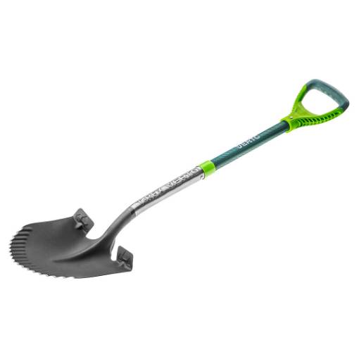 Sharp spade, fiberglass handle, T-Rex