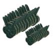 Plant fixing clips set of 20 pcs - 10 small and 10 large