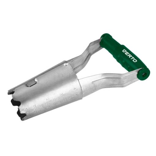 Manual planter, galvanised