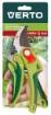 Garden anvil pruner, spacing adjustment, cutting diameter 12 mm