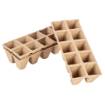 Small peat seed pots(2x5 holes) 22 x 8.5 x 5.5 cm, 10 pcs