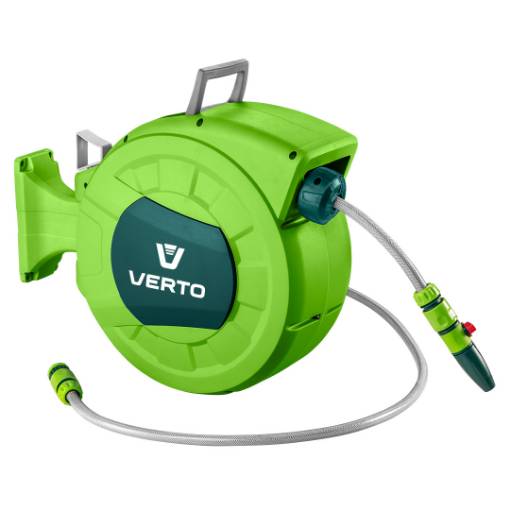 Hose with automatic reel 1/2", 20 m + 2 m