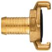 Brass quick coupler for hose, 1"