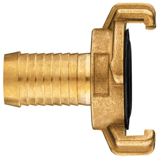 Brass quick coupler for hose, 1"