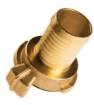 Brass quick coupler for hose, 1"