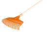 Medium leaf rake, plastic