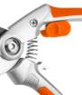 Anvil secateurs 210 mm, range up to 20 mm, aluminium, TPR rubber-coated handle