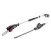 Garden device on an extension arm 2in1 - Energy+ chain saw and hedge trimmer 18V, without battery