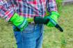 Garden saw with cover