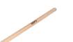 Universal straight rake, 18 tines, riveted head, wooden handle