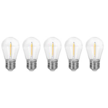 5 pcs. 1W, E27 bulbs for garland