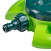 Garden spinkler, 8 fuunctions, plastic base