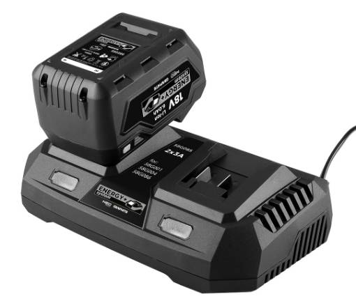 Dual charger for Energy+ batteries