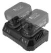 Dual charger for Energy+ batteries
