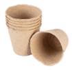 Peat seed pots: 8 x 8 x 7.8 cm, 60 pieces