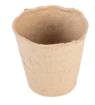 Peat seed pots: 8 x 8 x 7.8 cm, 60 pieces