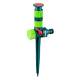 Arc-free sprinkler, circle arc setting 0-360°