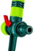 Arc-free sprinkler, circle arc setting 0-360°