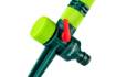 Arc-free sprinkler, circle arc setting 0-360°