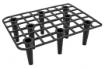 Tiling kit: 24 l container with a grate and rolls, a rubber float, a soft sponge float
