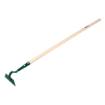 Trapezoidal hoe 14 cm wooden handle