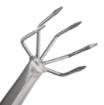 Weeding claws 5 teeth