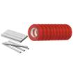 Set of 10 pcs x 25 m tape and 10000 staples.