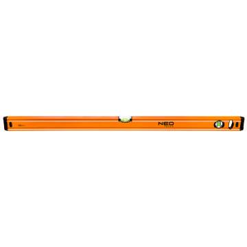 Aluminium spirit level 80 cm, 2 vials, 1 milled surface