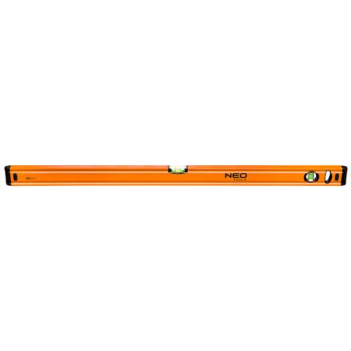 Aluminium spirit level 80 cm, 2 vials, 1 milled surface