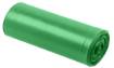 Waste sacks 60 L, green with tape, 35 mic, 10 pcs.