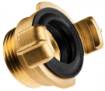 Brass quick coupler with male thread 1"