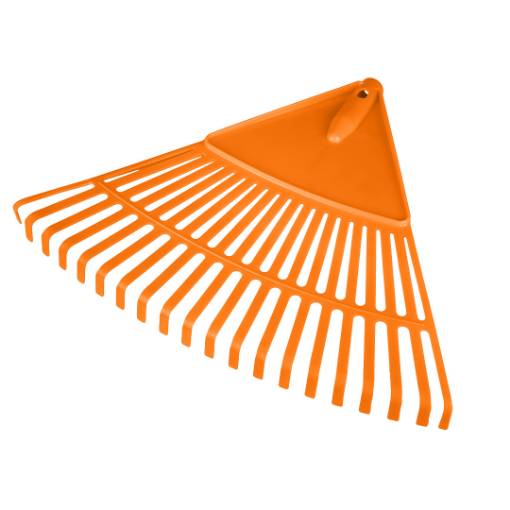 Large leaf rake, plastic