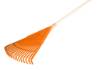 Large leaf rake, plastic