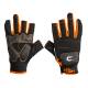 Work gloves with magnet, fingerless, size 10"