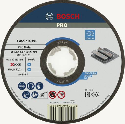 X-LOCK Expert for Metal 125 × 1,6 × 22,23 mm