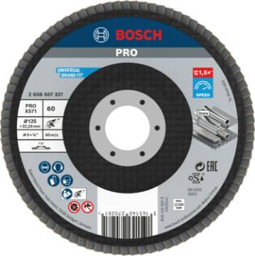 Lihvpaberi ketas top D=125 mm,K 60,1 tk.