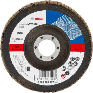 Lihvketas metallile Standard 125x22mm,60